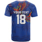 Haiti Heritage Football 2026 Custom T shirt Hispaniolan Trogon Bird