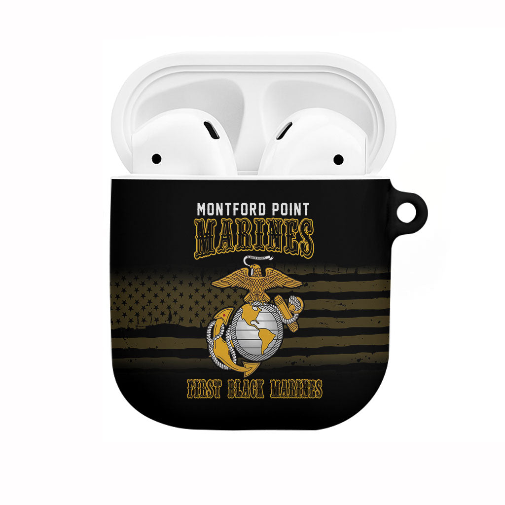 Honoring First Black Marines AirPods Case The Montford Point Heroes