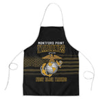 Honoring First Black Marines Apron The Montford Point Heroes