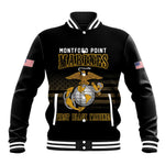 Honoring First Black Marines Baseball Jacket The Montford Point Heroes - African Pride