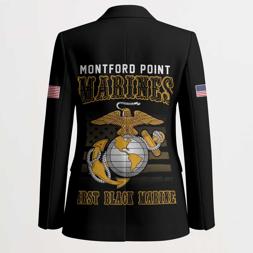 Honoring First Black Marines Blazer The Montford Point Heroes