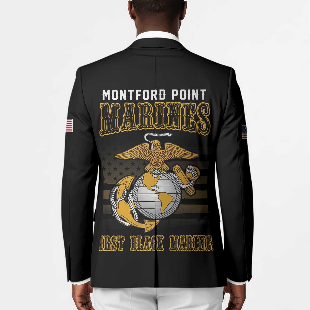 Honoring First Black Marines Blazer The Montford Point Heroes