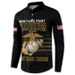 Honoring First Black Marines Button Sweatshirt The Montford Point Heroes