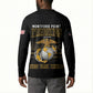 Honoring First Black Marines Button Sweatshirt The Montford Point Heroes