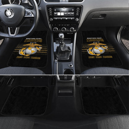Honoring First Black Marines Car Mats The Montford Point Heroes - African Pride