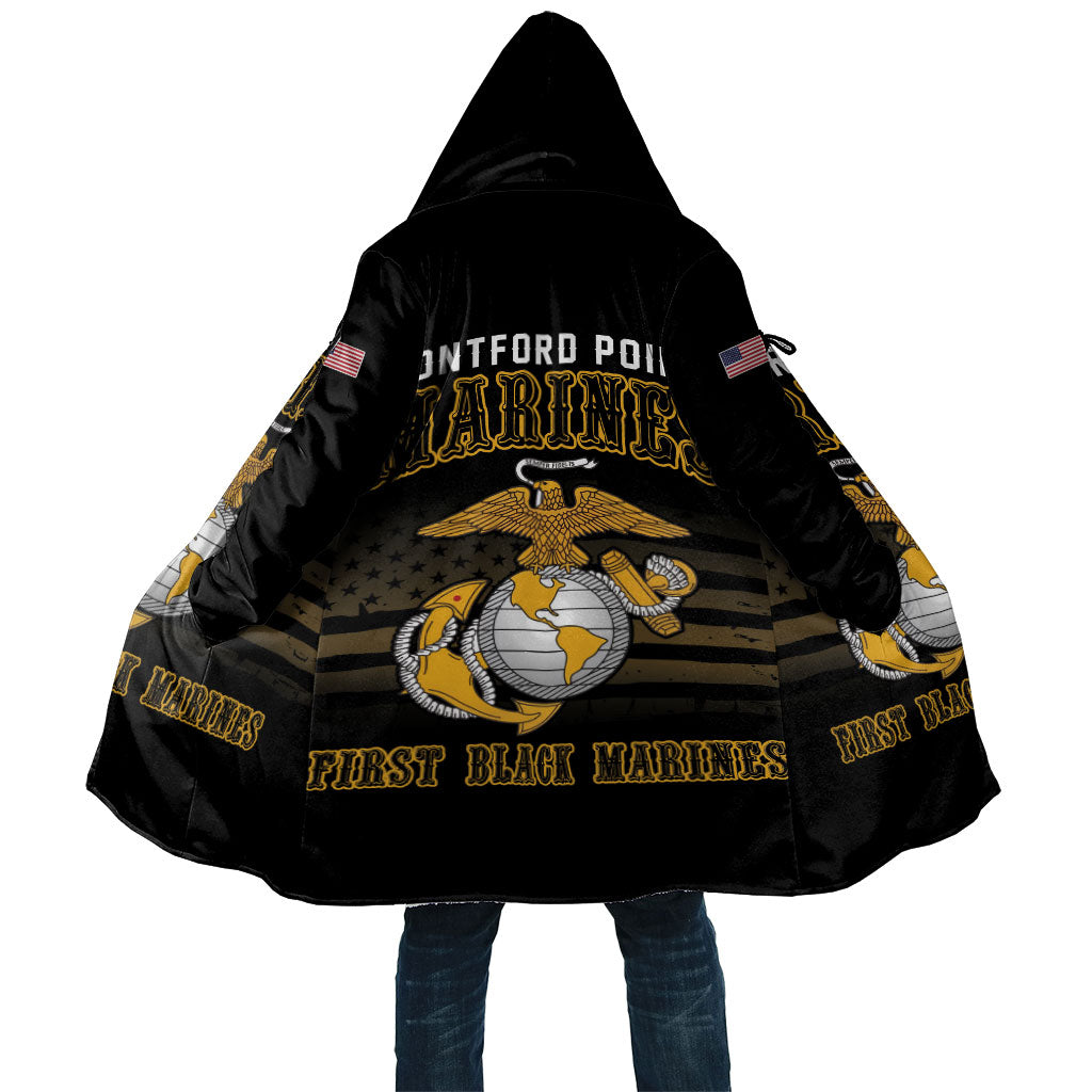 Honoring First Black Marines Cloak The Montford Point Heroes