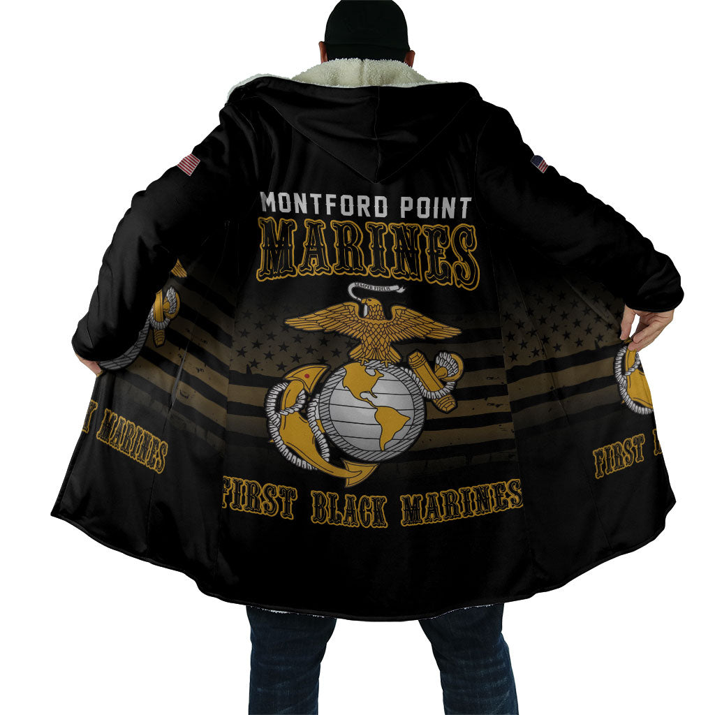 Honoring First Black Marines Cloak The Montford Point Heroes