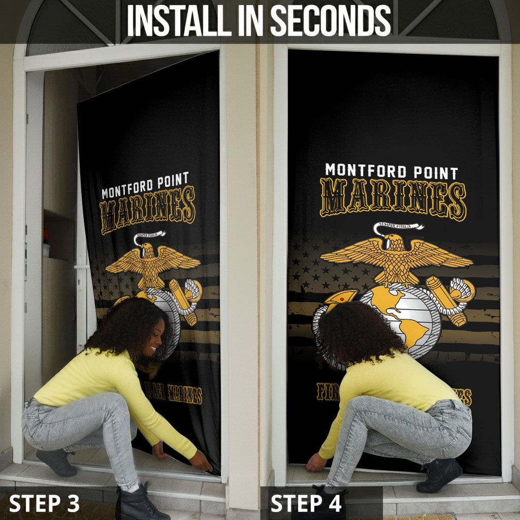 Honoring First Black Marines Door Cover The Montford Point Heroes