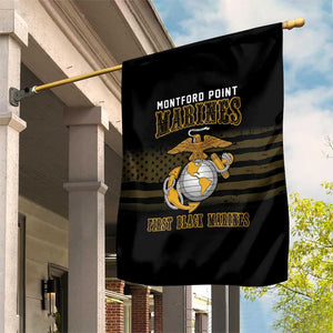 Honoring First Black Marines Garden Flag The Montford Point Heroes - African Pride