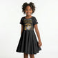 Honoring First Black Marines Kid Short Sleeve Dress The Montford Point Heroes LT18