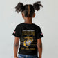Honoring First Black Marines Kid T shirt The Montford Point Heroes LT18