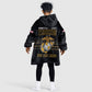 Honoring First Black Marines Kid Wearable Blanket Hoodie The Montford Point Heroes - African Pride