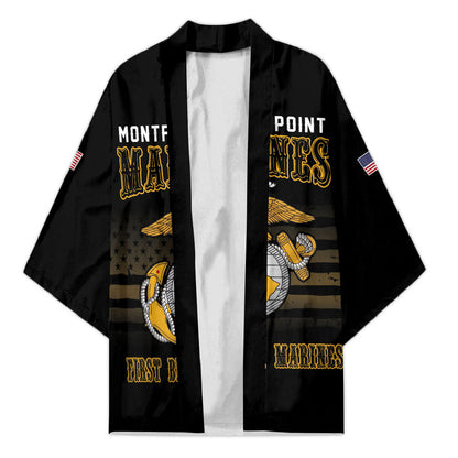 Honoring First Black Marines Kimono The Montford Point Heroes