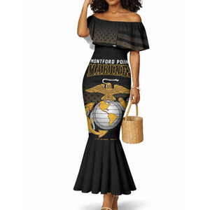 Honoring First Black Marines Mermaid Dress The Montford Point Heroes LT18
