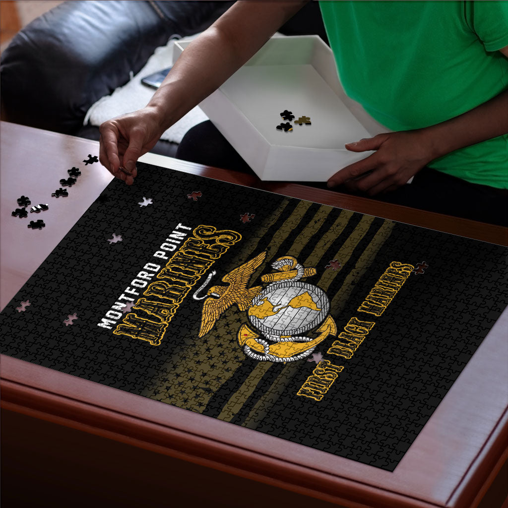 Honoring First Black Marines Puzzle The Montford Point Heroes