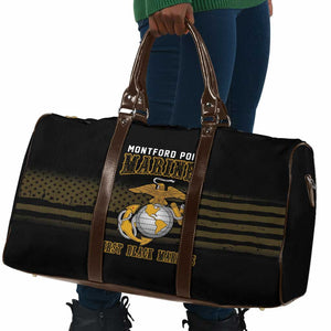 Honoring First Black Marines Travel Bag The Montford Point Heroes