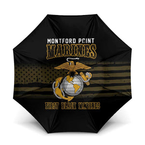 Honoring First Black Marines Umbrella The Montford Point Heroes