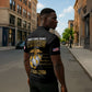 Honoring First Black Marines Zipper Polo Shirt The Montford Point Heroes