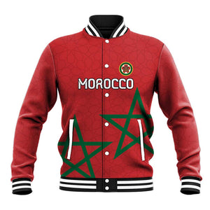 Custom Morocco Heritage Football Baseball Jacket Road To Champion