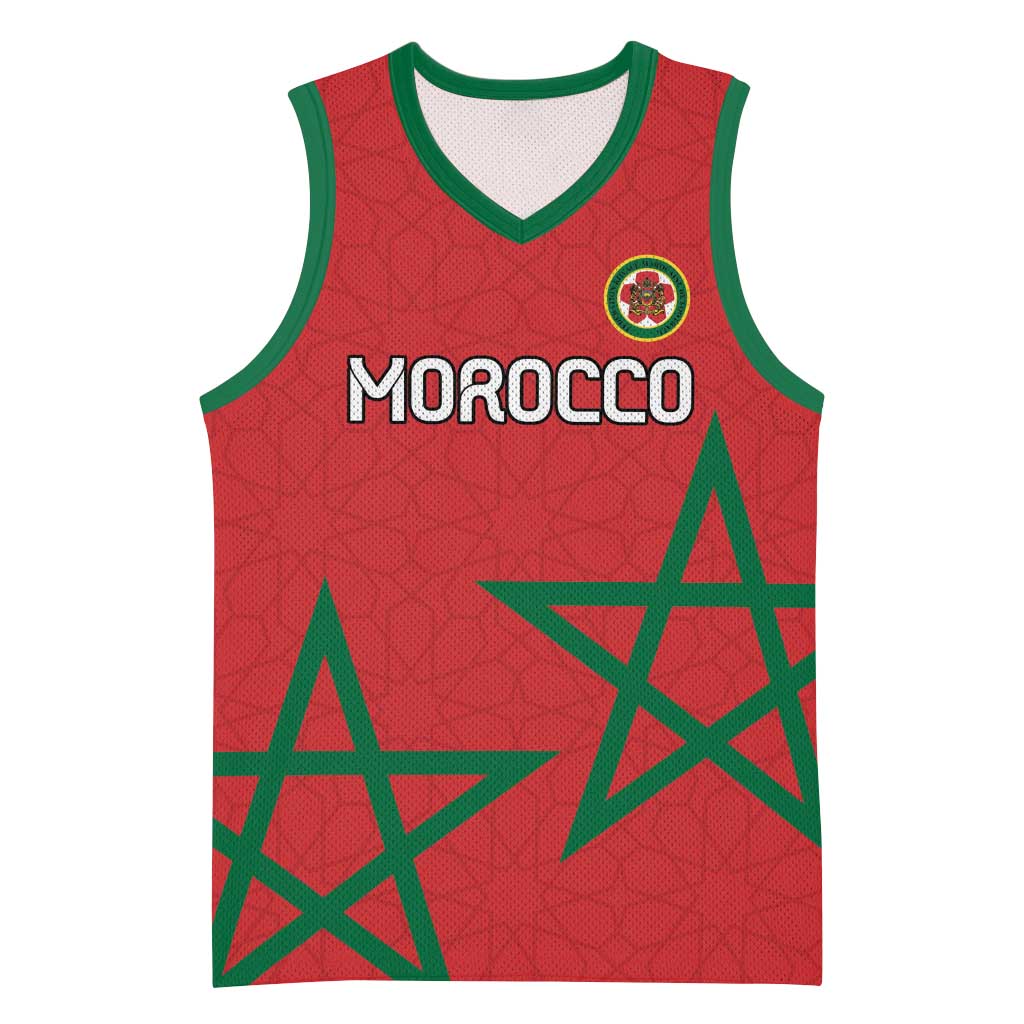 Custom Morocco Heritage Football Basketball Jersey Road To Champion