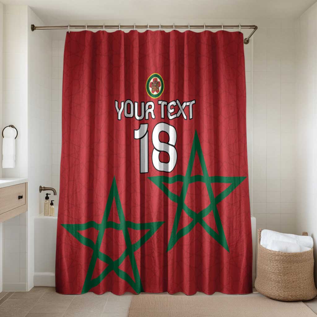 Custom Morocco Heritage Football Bathroom Set Road To Champion