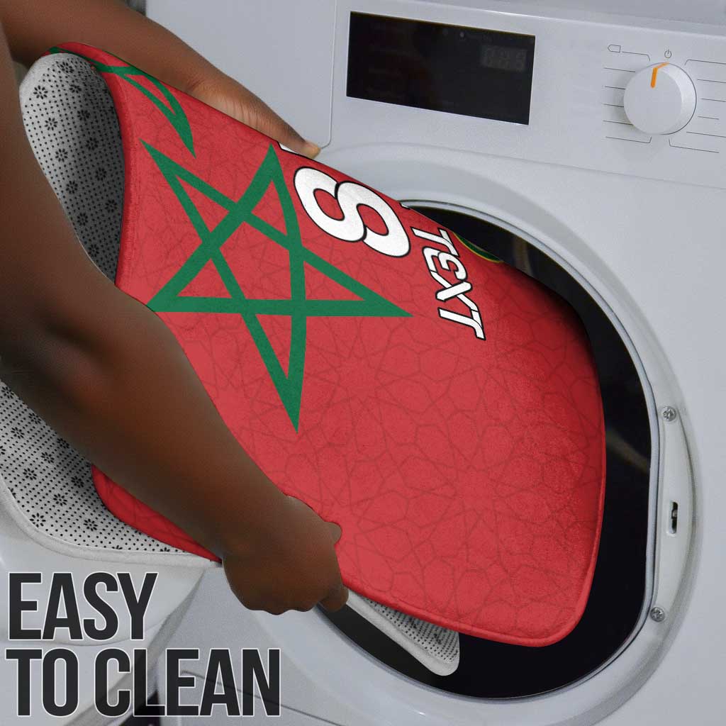 Custom Morocco Heritage Football Bathroom Set Road To Champion