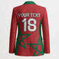 Custom Morocco Heritage Football Blazer Road To Champion