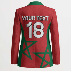 Custom Morocco Heritage Football Blazer Road To Champion