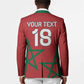 Custom Morocco Heritage Football Blazer Road To Champion