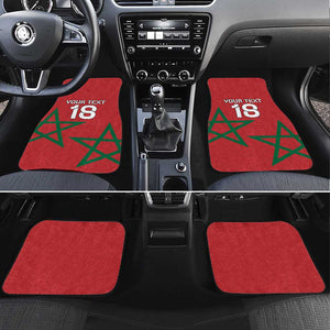 Custom Morocco Heritage Football Car Mats Road To Champion