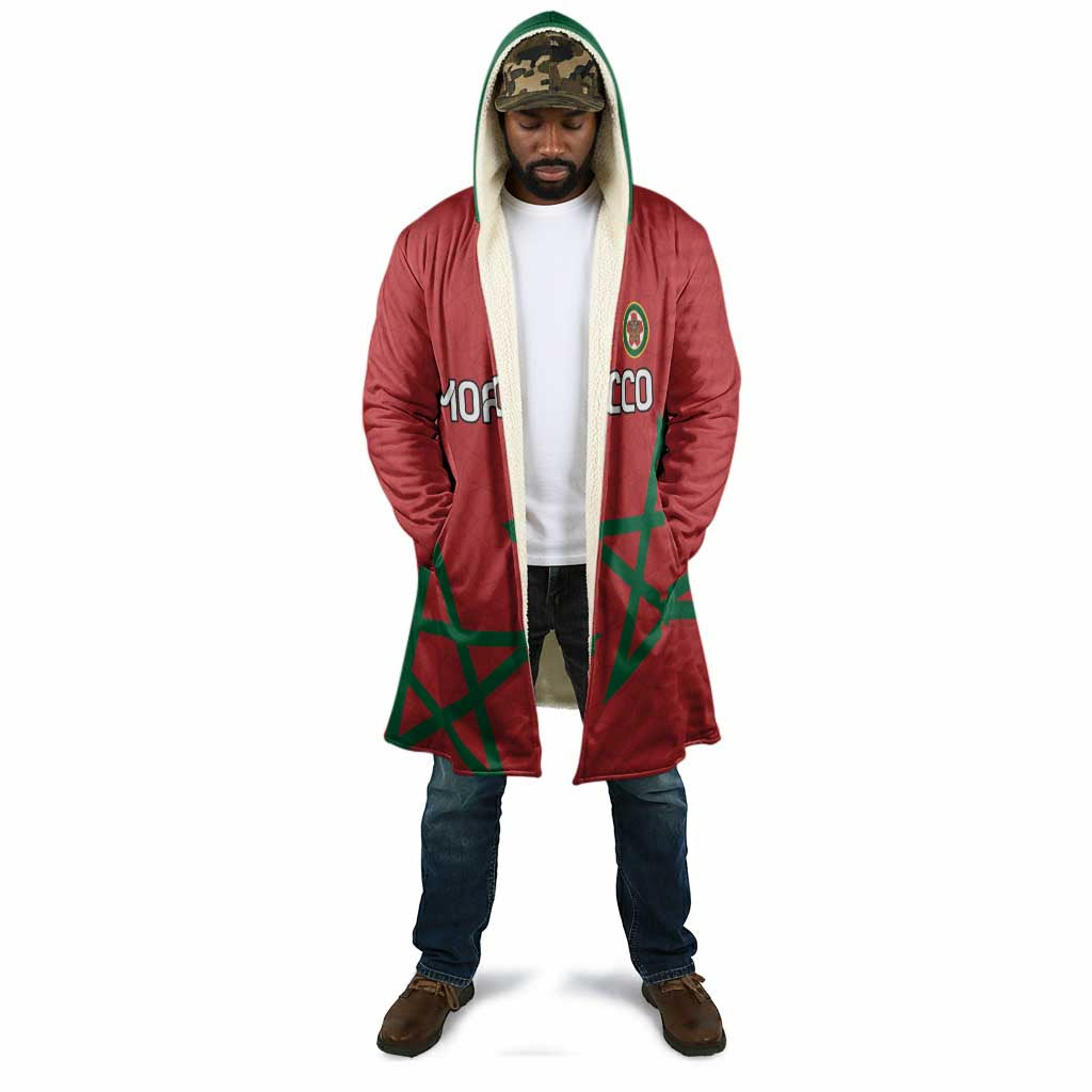 Custom Morocco Heritage Football Cloak Road To Champion