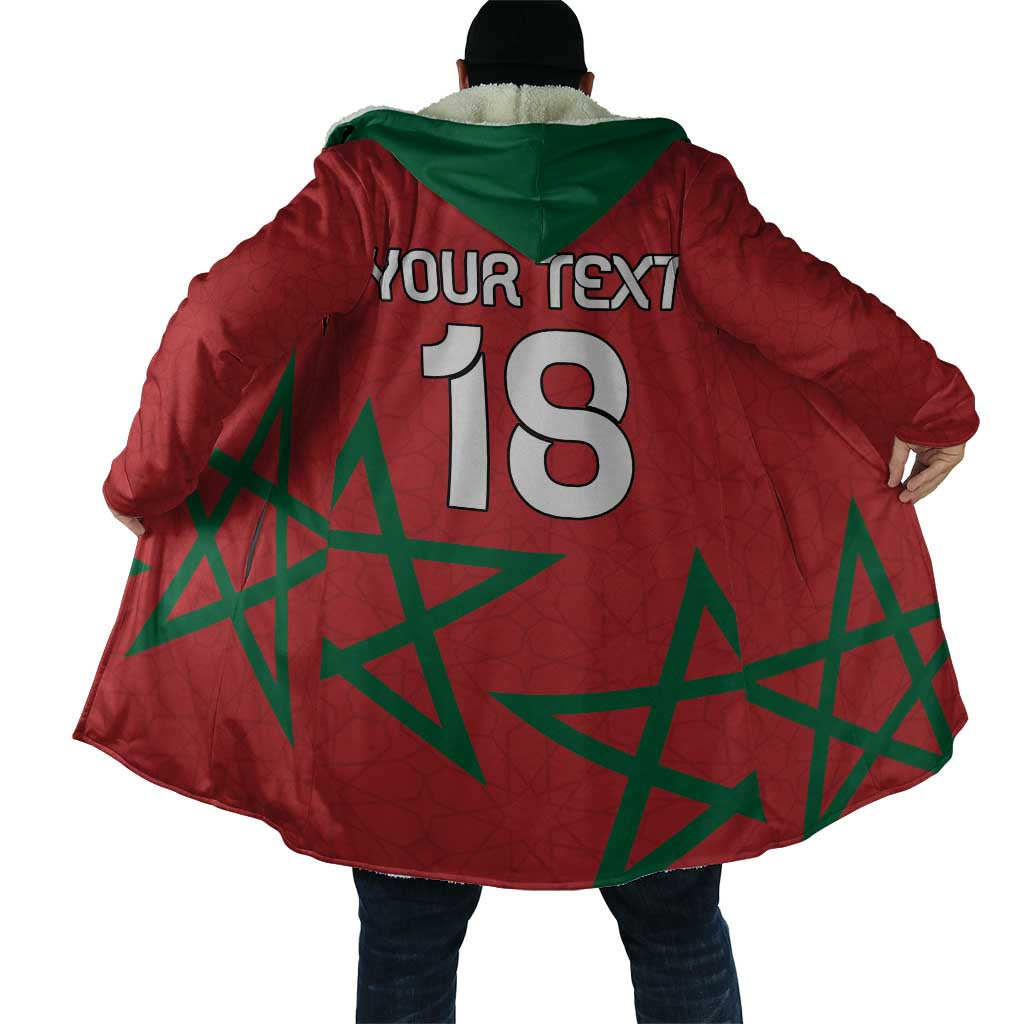 Custom Morocco Heritage Football Cloak Road To Champion