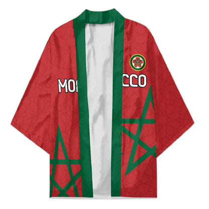 Custom Morocco Heritage Football Kimono Road To Champion