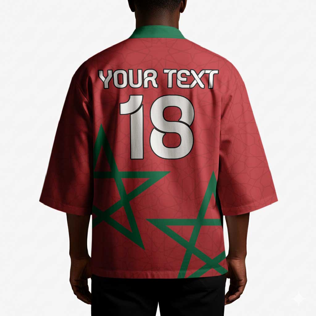 Custom Morocco Heritage Football Kimono Road To Champion