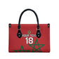 Custom Morocco Heritage Football Leather Bag Road To Champion