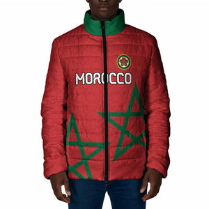 Custom Morocco Heritage Football Padded Jacket Road To Champion