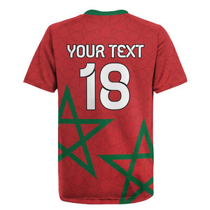 Custom Morocco Heritage Football Rugby Jersey Road To Champion