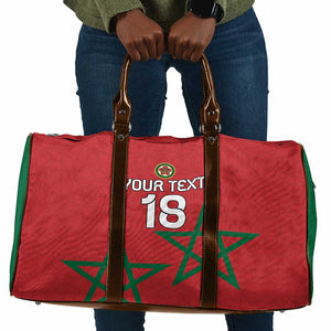 Custom Morocco Heritage Football Travel Bag Road To Champion