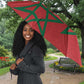 Custom Morocco Heritage Football Umbrella Road To Champion
