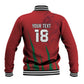 Custom Morocco Football Baseball Jacket Atlas Lions Road To Champion