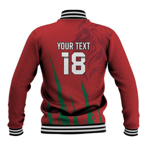 Custom Morocco Football Baseball Jacket Atlas Lions Road To Champion