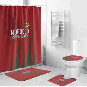 Morocco Football Bathroom Set Atlas Lions Road To Champion