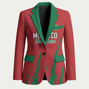 Custom Morocco Football Blazer Atlas Lions Road To Champion