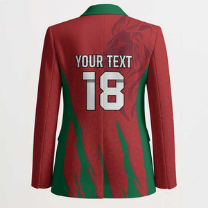 Custom Morocco Football Blazer Atlas Lions Road To Champion