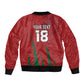 Custom Morocco Football Bomber Jacket Atlas Lions Road To Champion