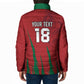 Custom Morocco Football Padded Jacket Atlas Lions Road To Champion