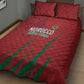 Morocco Football Quilt Bed Set Atlas Lions Road To Champion