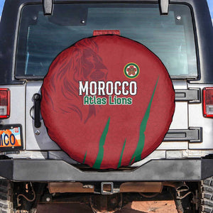 Morocco Football Spare Tire Cover Atlas Lions Road To Champion