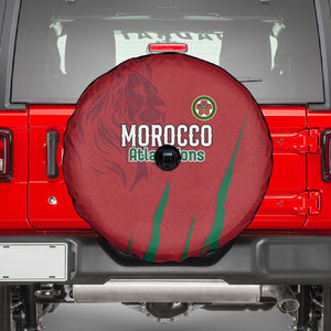 Morocco Football Spare Tire Cover Atlas Lions Road To Champion