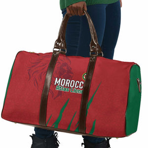 Morocco Football Travel Bag Atlas Lions Road To Champion